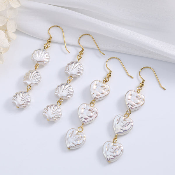 Aurora Baroque Pearl Earrings For Women
