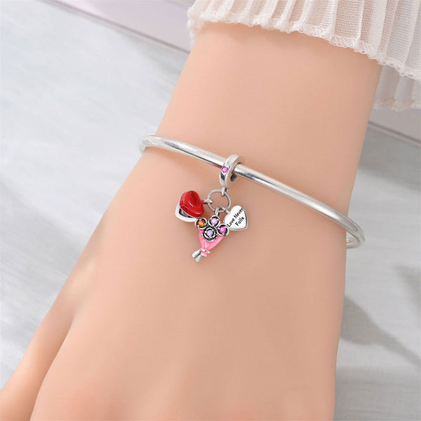 Romantic DIY Pendant And Beaded Bracelet Accessories
