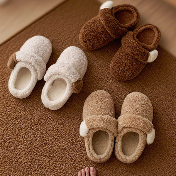 Japanese-style Minimalist Cotton Slippers For Indoor And Outdoor Wear